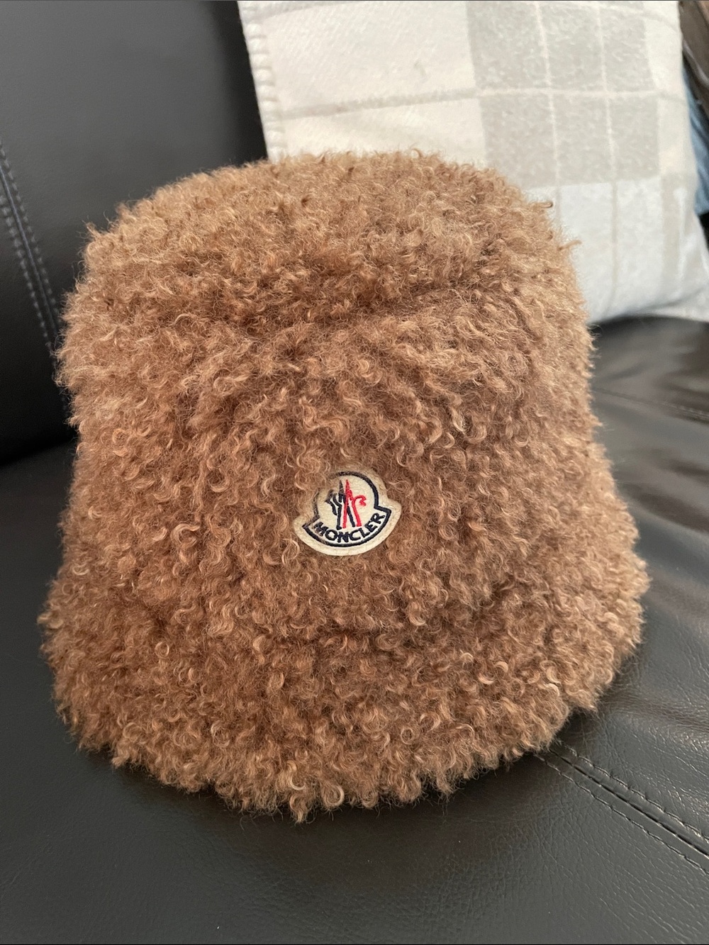 NWT Moncler fleece hat for women and men